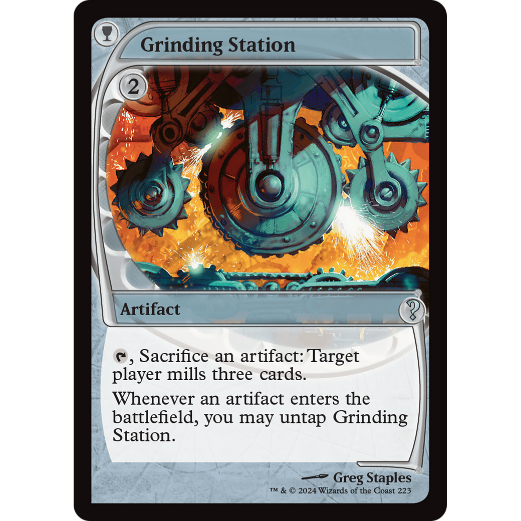 Grinding Station (Future Sight) (MB2-223) - Mystery Booster 2 Foil