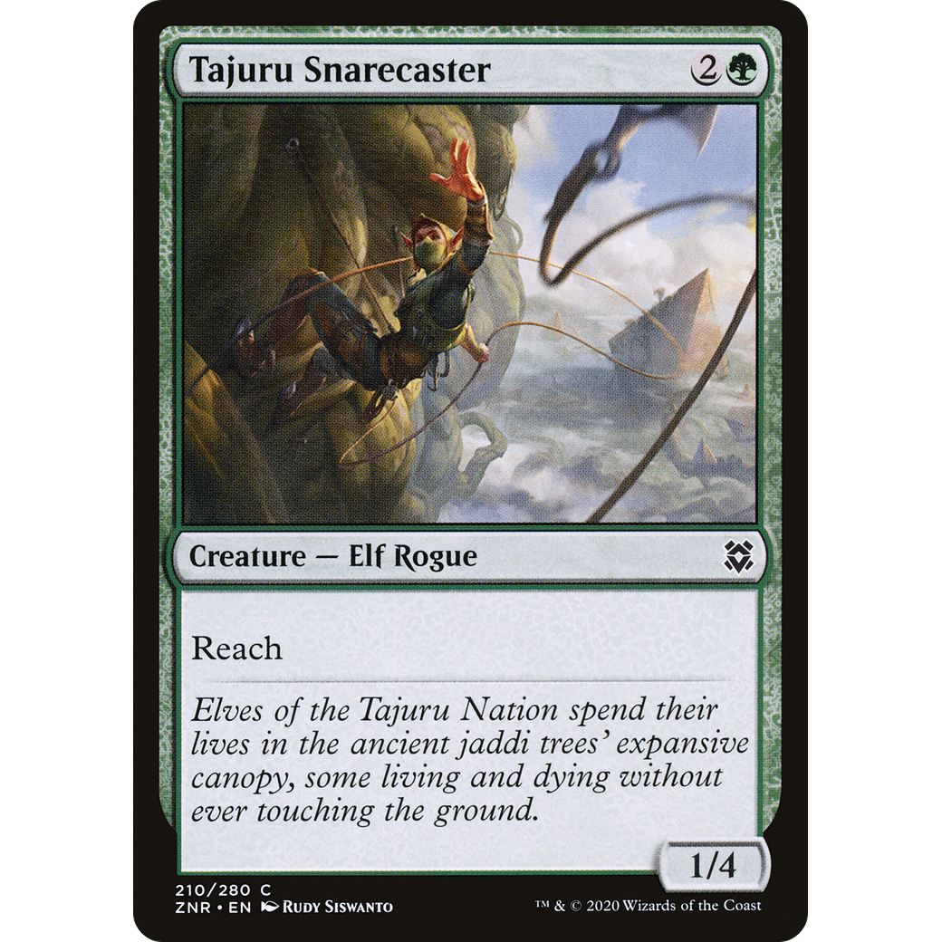 Tajuru Snarecaster (ZNR-210) - Zendikar Rising Foil