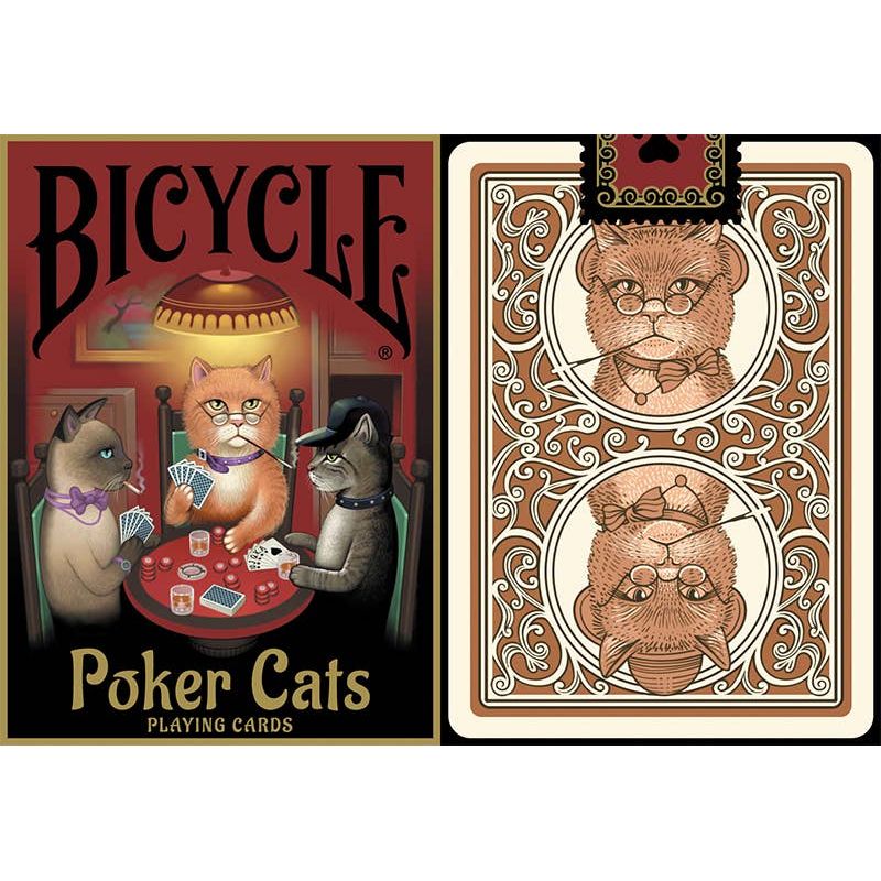 Bicycle Poker Cats V2 Playing Cards