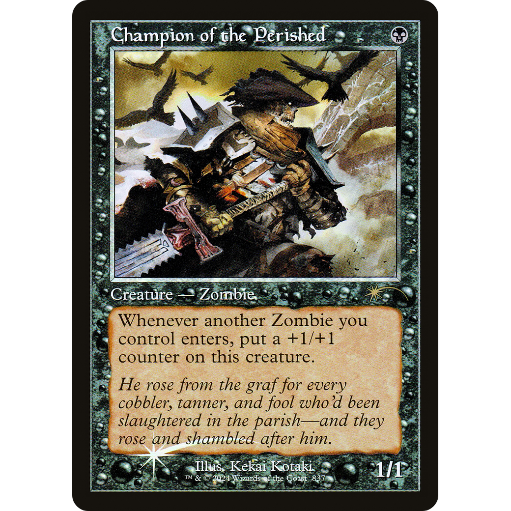 Champion of the Perished (Retro Frame) (SLD-837) - Secret Lair Drop Foil