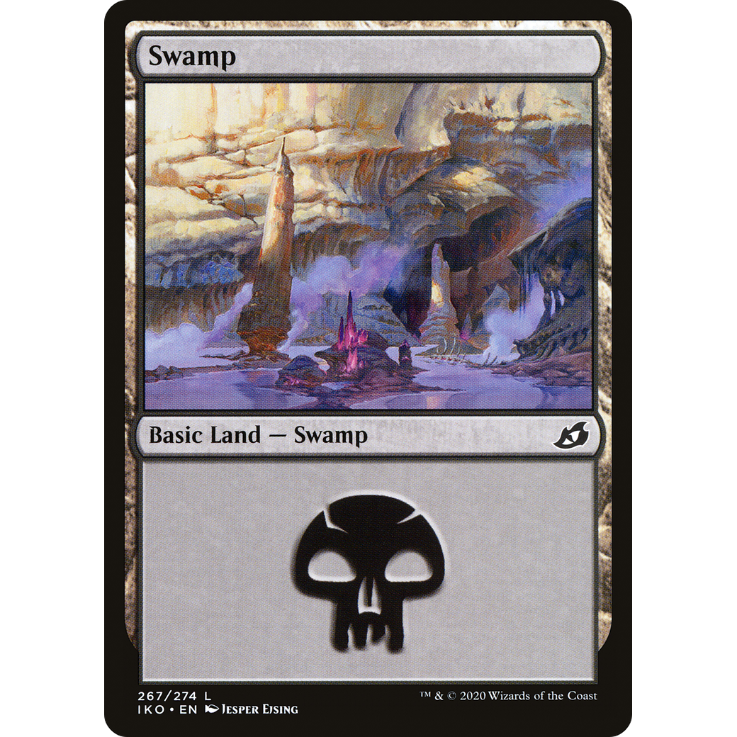 Swamp (267) (IKO-267) - Ikoria: Lair of Behemoths Foil