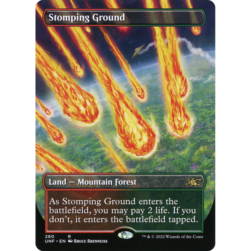 Stomping Ground (Borderless) (UNF-280) - Unfinity (Borderless)