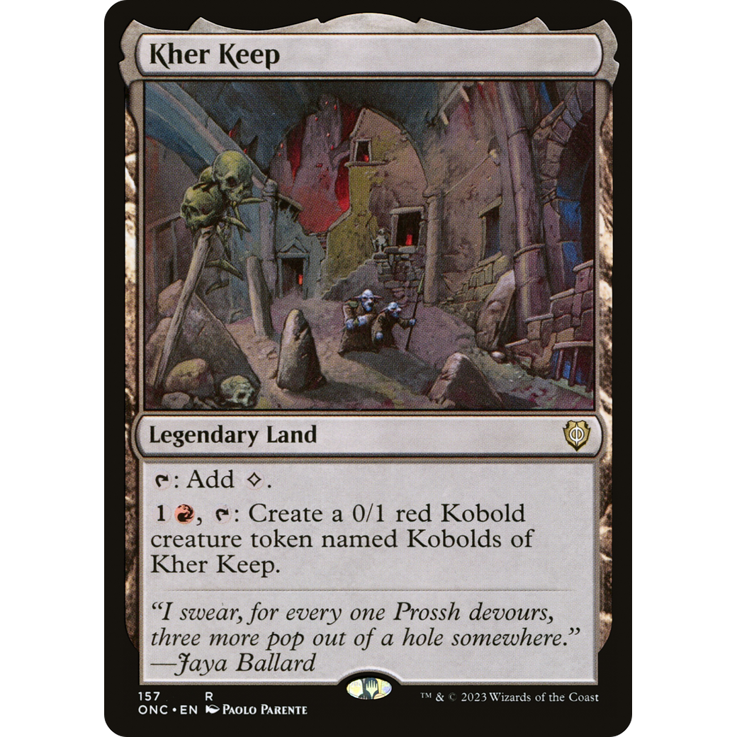 Kher Keep (ONC-157) - Phyrexia: All Will Be One Commander