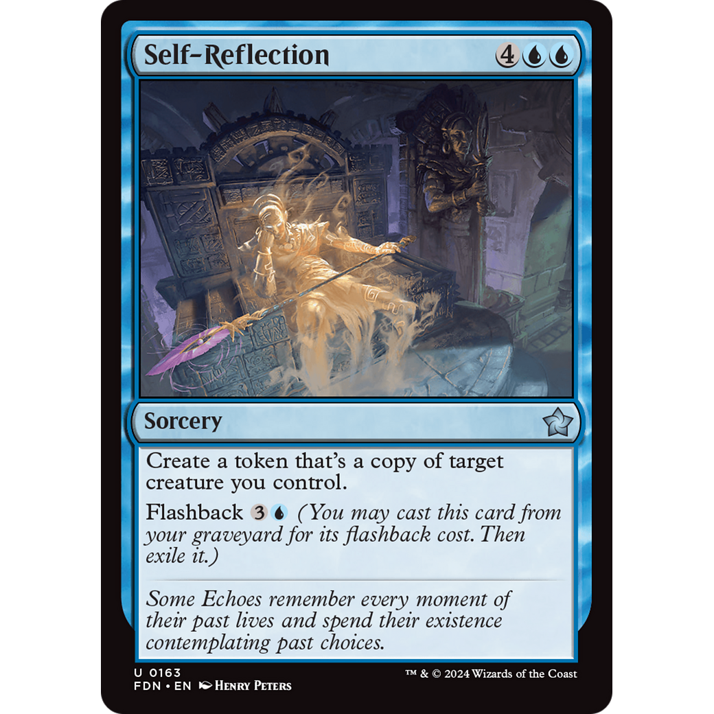 Self-Reflection (FDN-163) - Foundations Foil