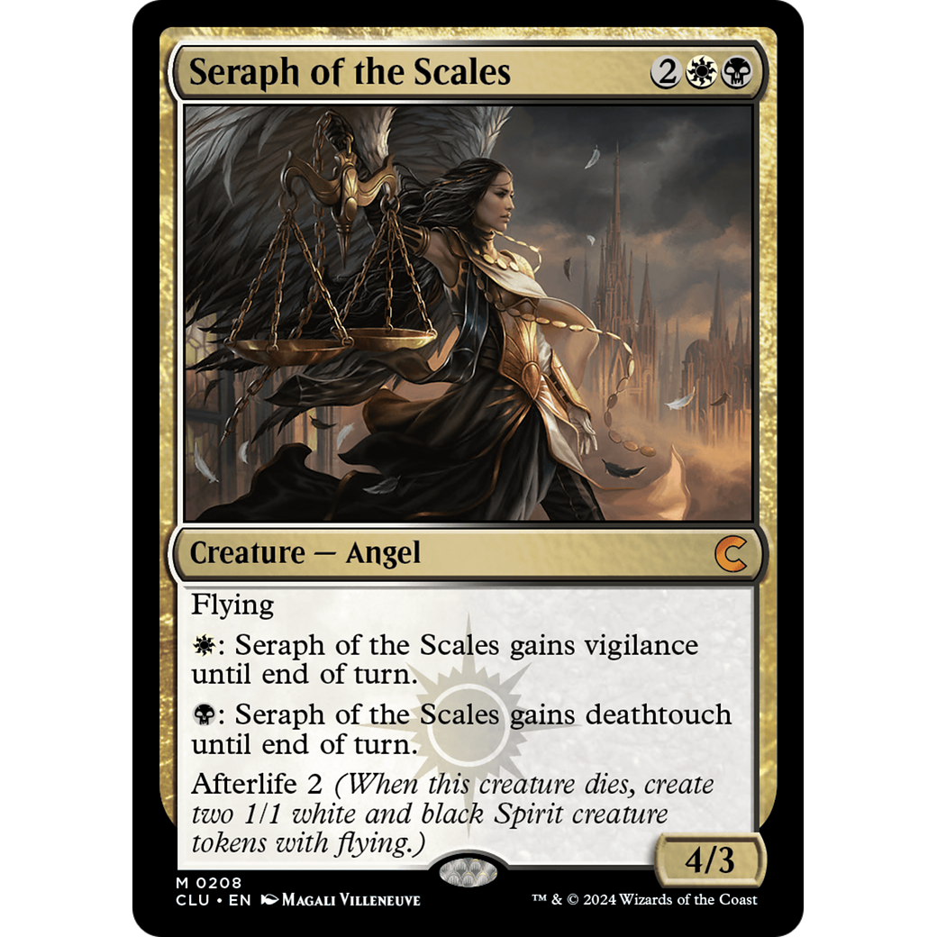 Seraph of the Scales (CLU-208) - Ravnica: Clue Edition