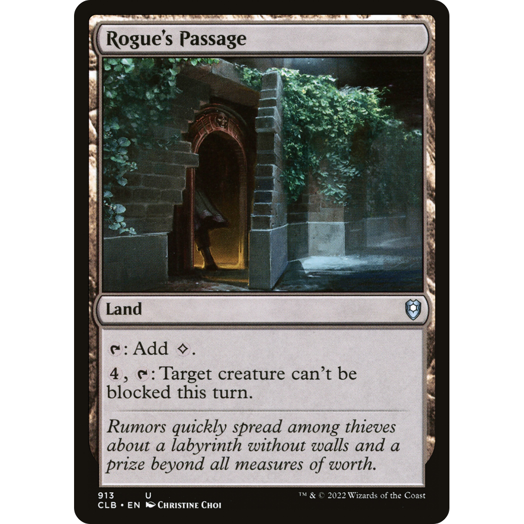 Rogue's Passage (CLB-913) - Commander Legends: Battle for Baldur's Gate