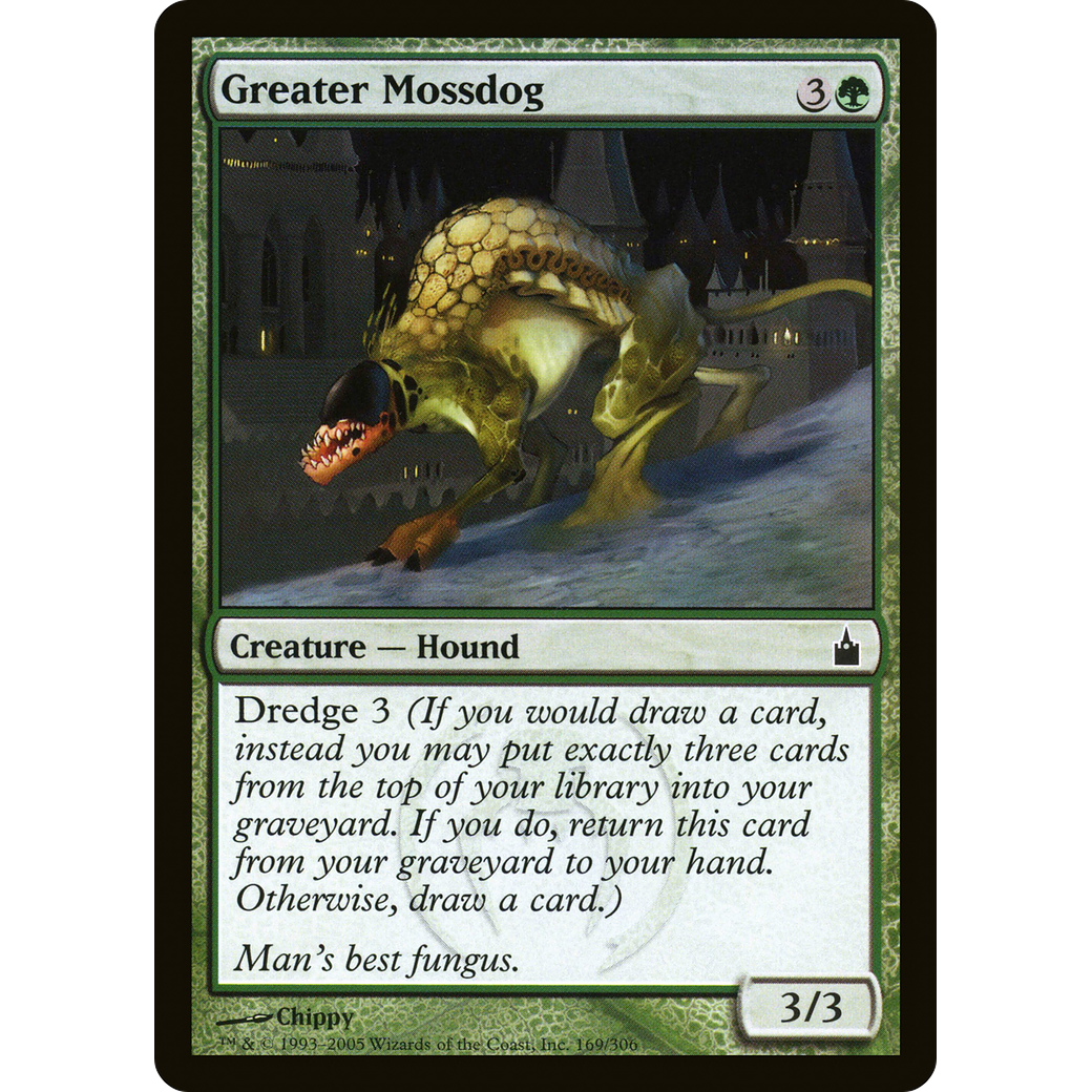 Greater Mossdog (RAV-169) - Ravnica: City of Guilds
