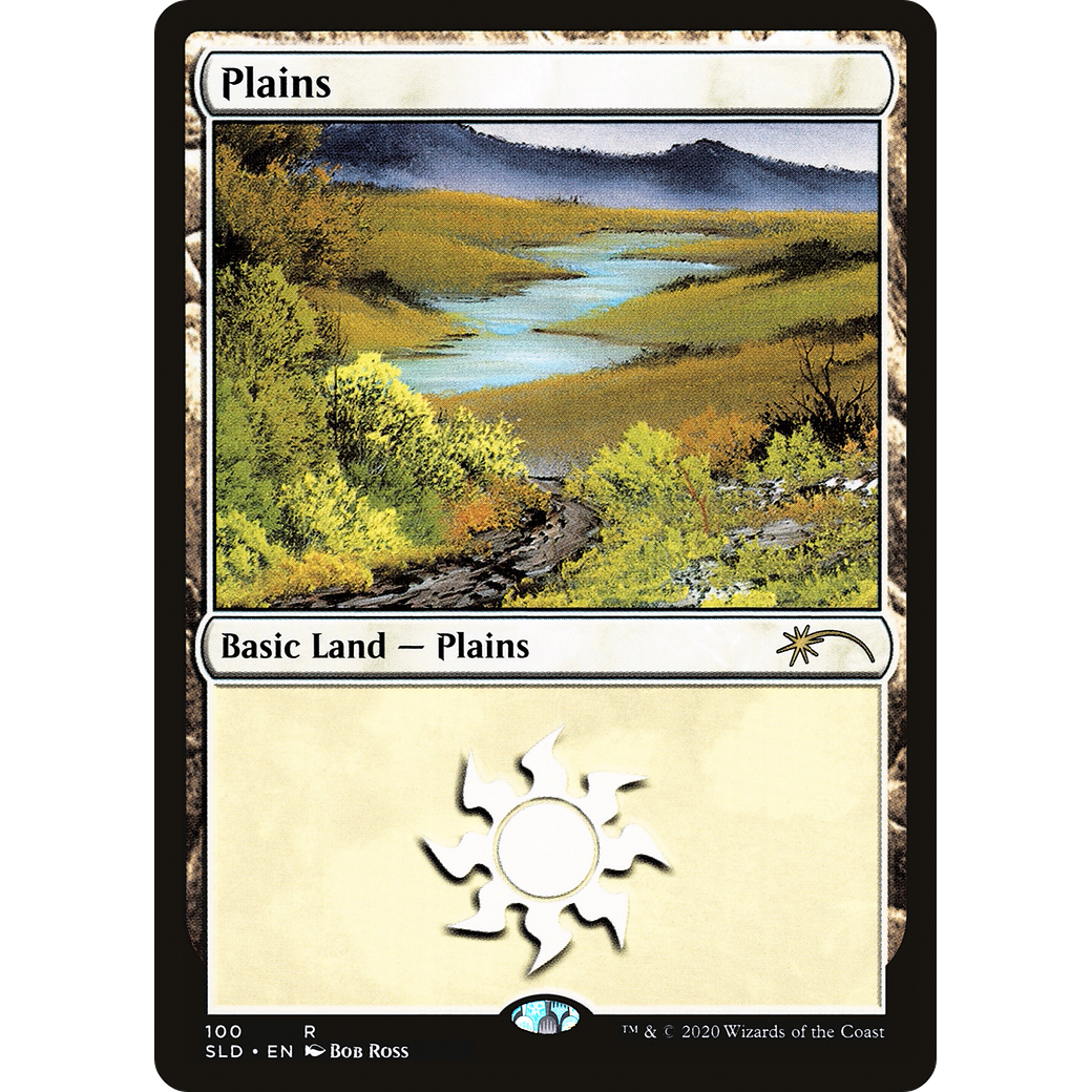 Plains (100) (Bob Ross) (SLD-100) - Secret Lair Drop
