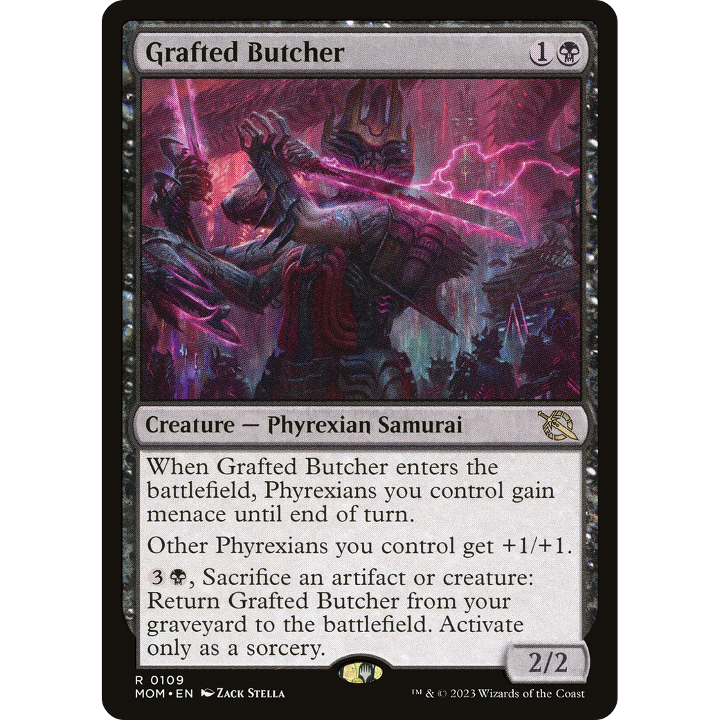 Grafted Butcher (MOM-109) - March of the Machine Foil