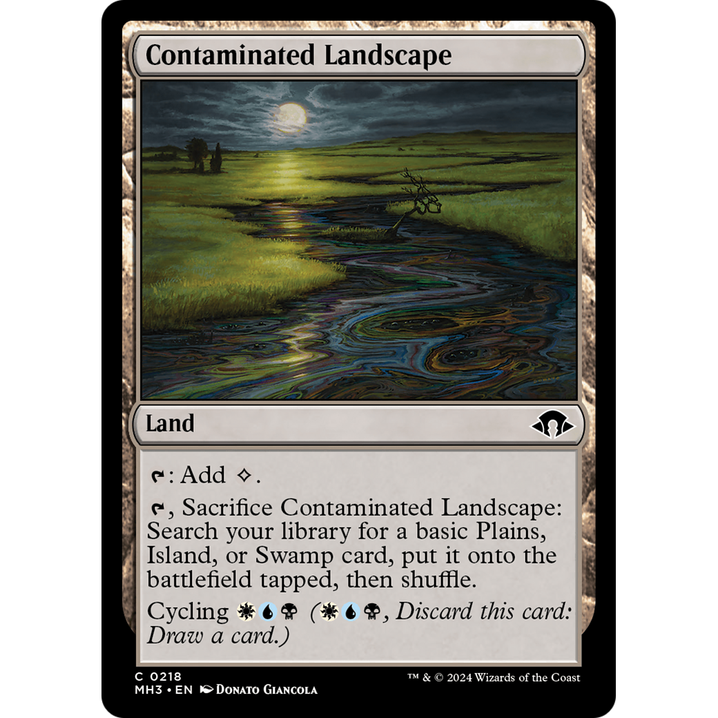 Contaminated Landscape (MH3-218) - Modern Horizons 3 Foil