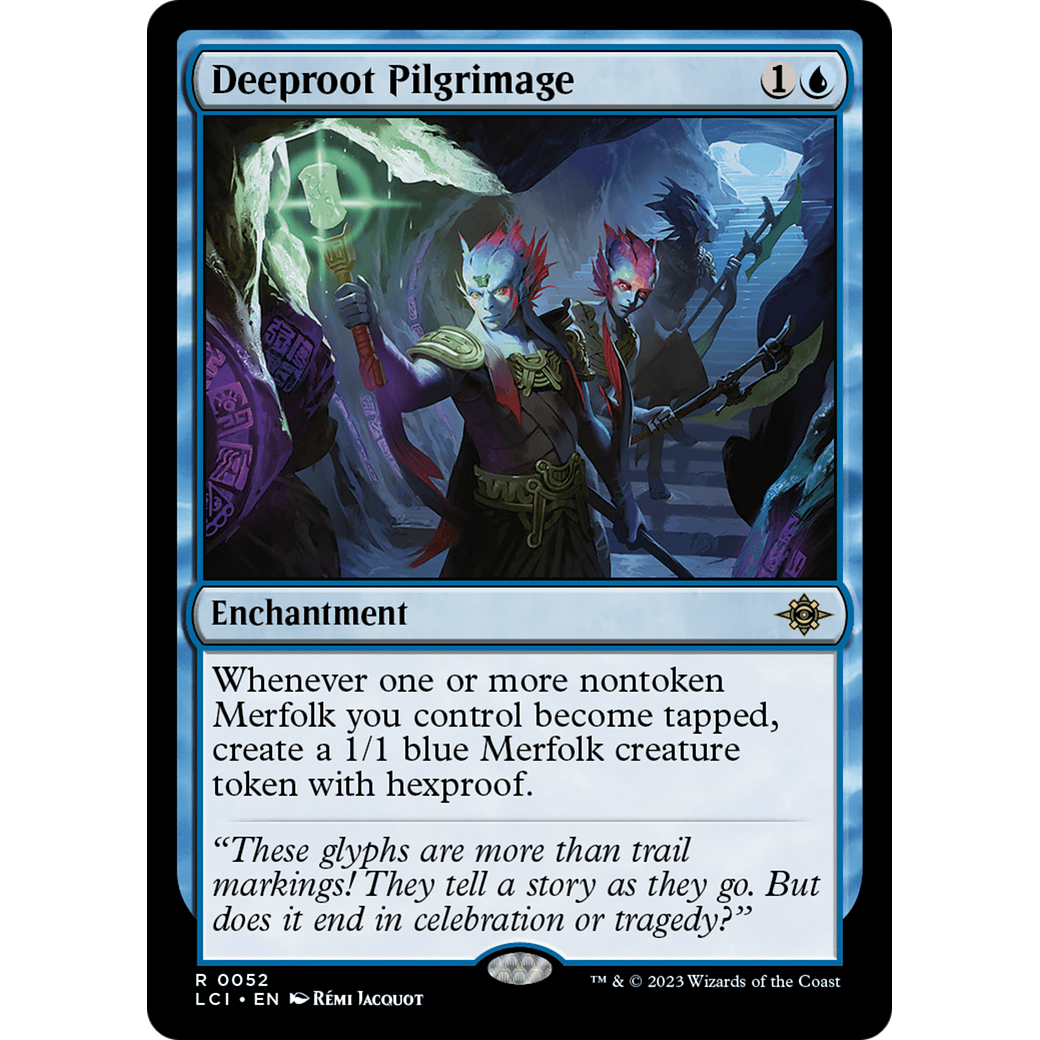 Deeproot Pilgrimage (LCI-052) - The Lost Caverns of Ixalan Foil
