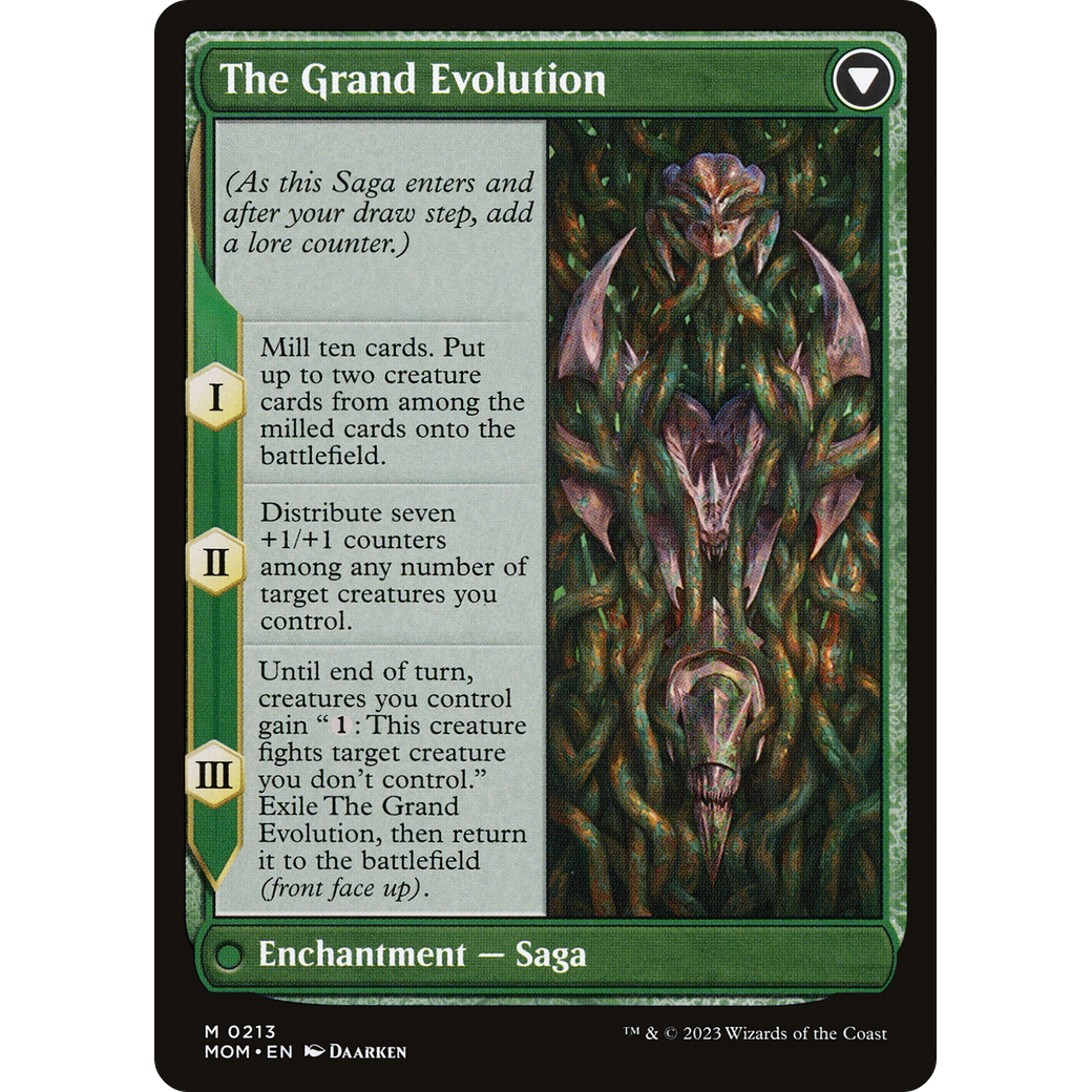 Vorinclex // The Grand Evolution (MOM-213) - March of the Machine Foil