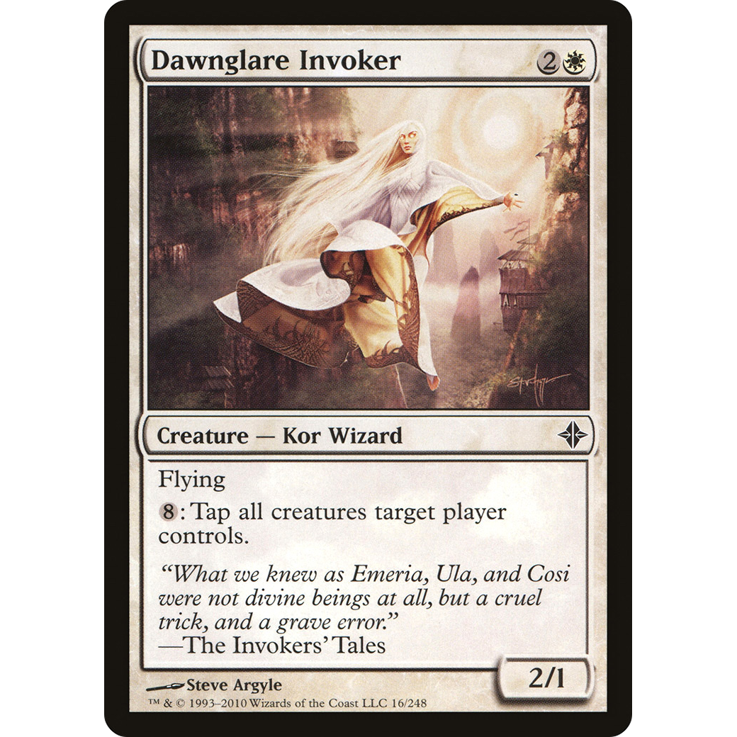 Dawnglare Invoker (ROE-016) - Rise of the Eldrazi Foil