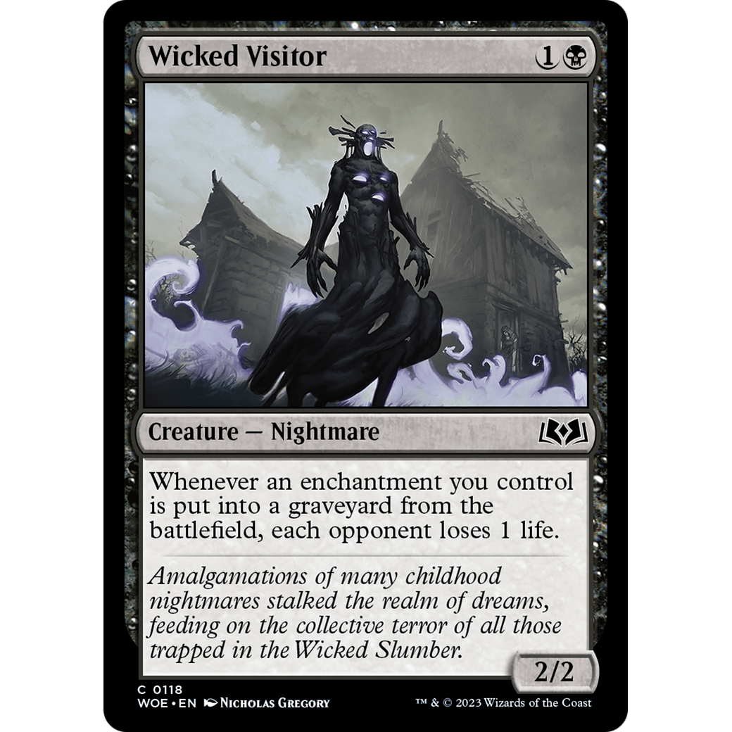 Wicked Visitor (WOE-118) - Wilds of Eldraine