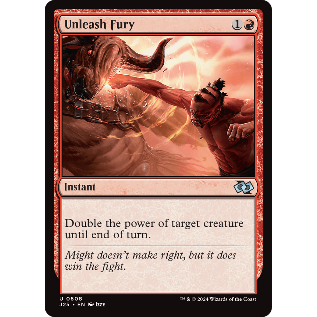 Unleash Fury (J25-608) - Foundations Jumpstart