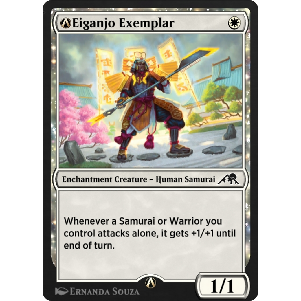 A-Eiganjo Exemplar (NEO-A-10) - Kamigawa: Neon Dynasty: (enchantment)