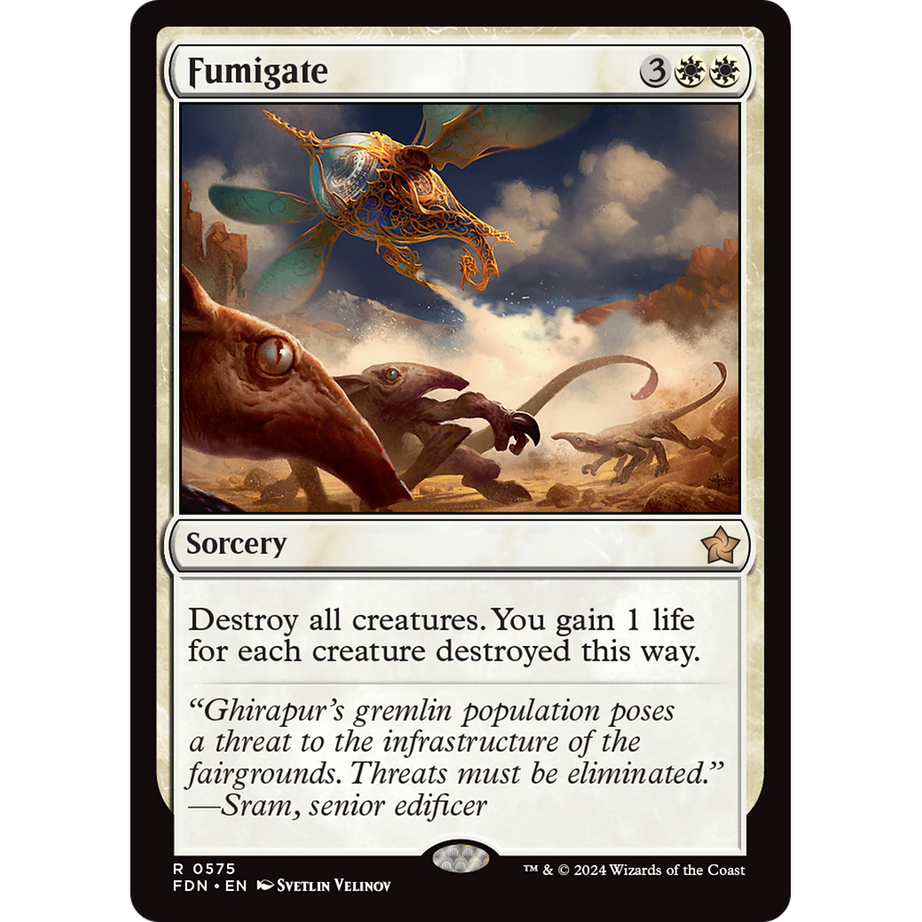 Fumigate (FDN-575) - Foundations