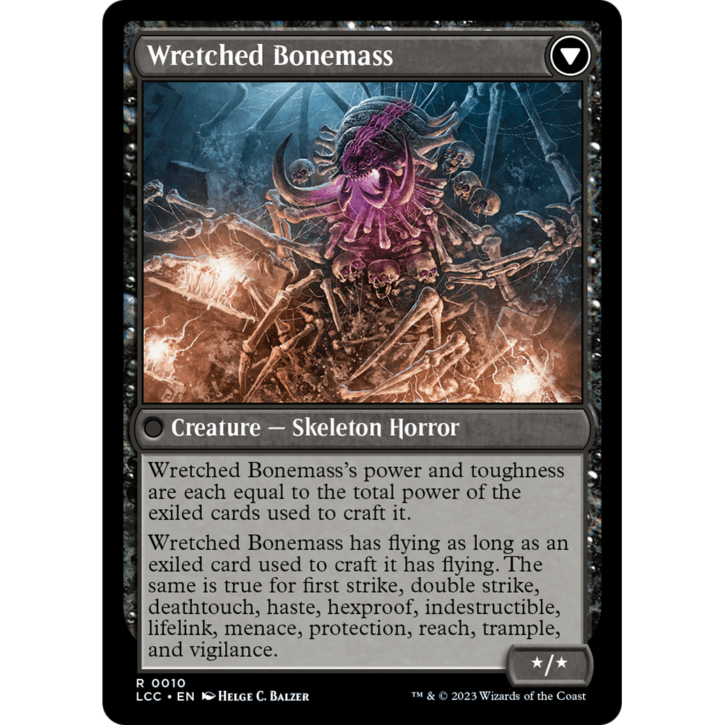 Altar of the Wretched // Wretched Bonemass (LCC-010) - The Lost Caverns of Ixalan Commander