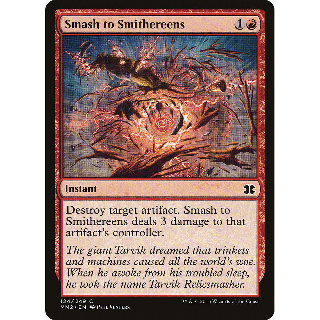 Smash to Smithereens (MM2-124) - Modern Masters 2015 Foil