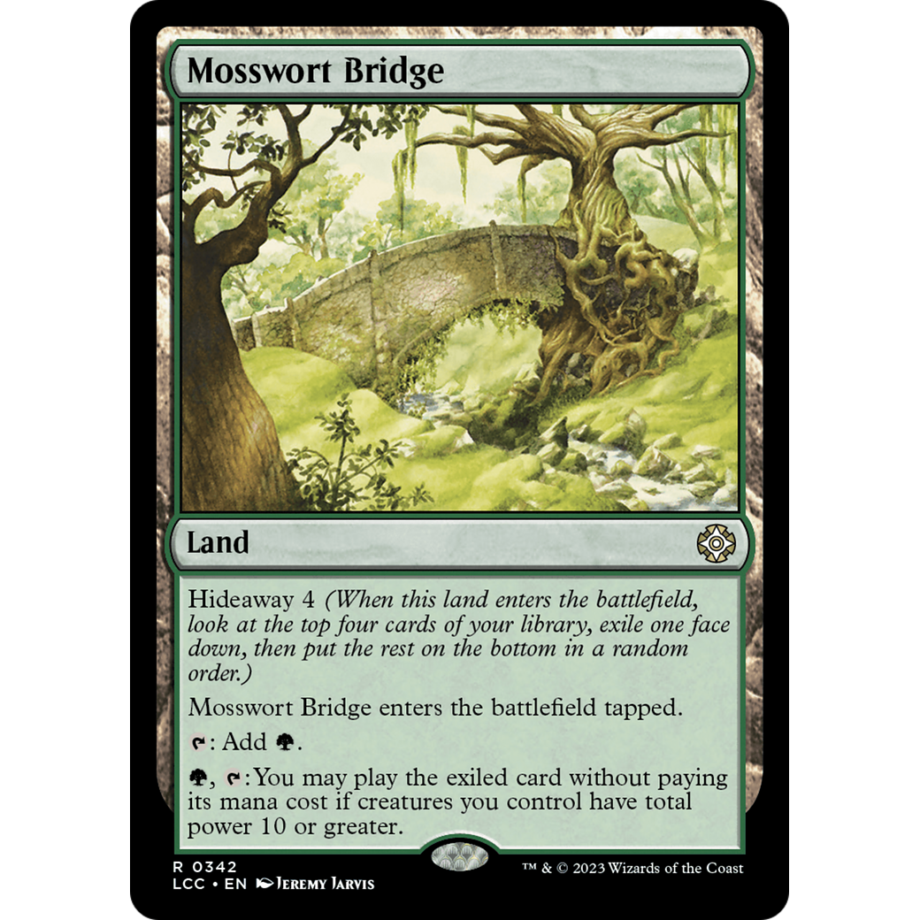 Mosswort Bridge (LCC-342) - The Lost Caverns of Ixalan Commander
