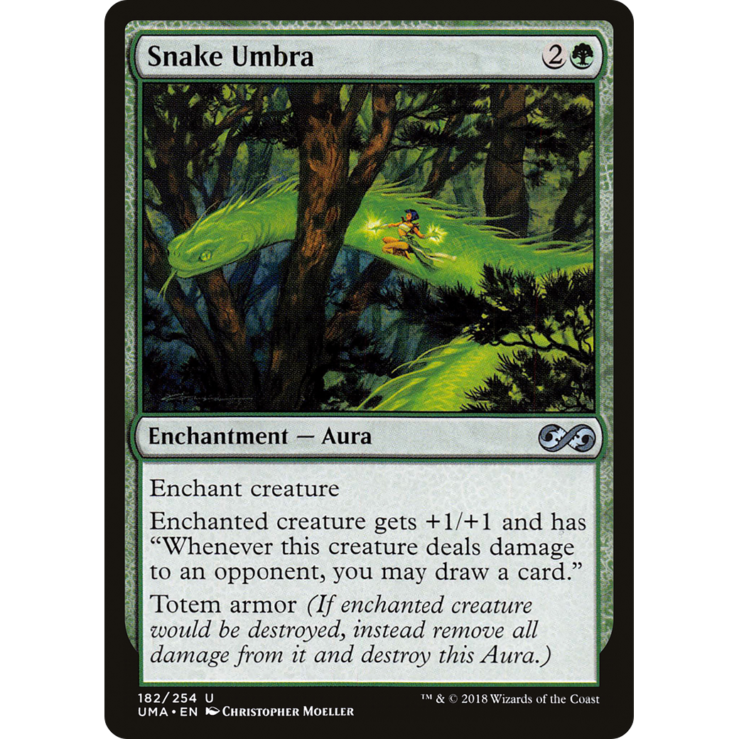 Snake Umbra (UMA-182) - Ultimate Masters Foil