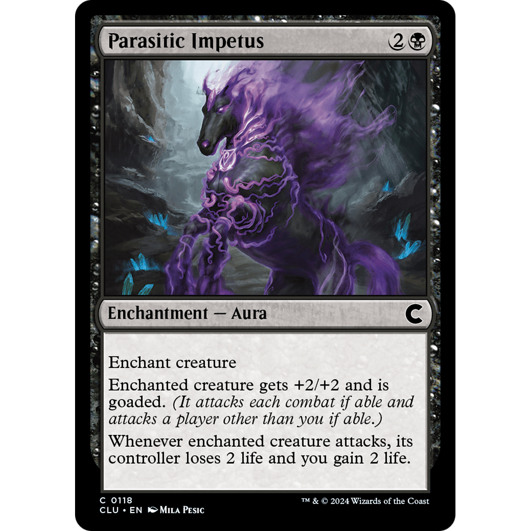 Parasitic Impetus (CLU-118) - Ravnica: Clue Edition