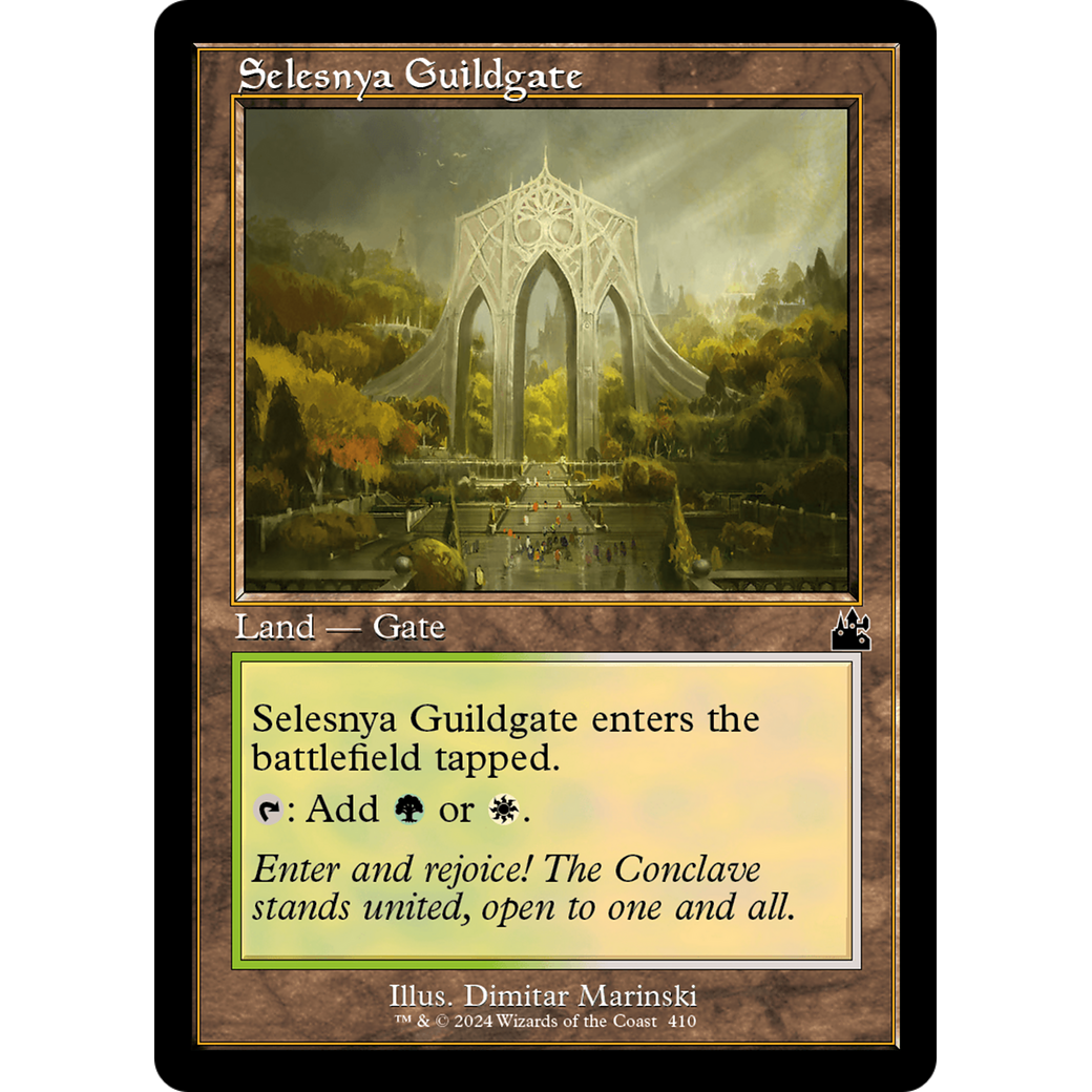 Selesnya Guildgate (RVR-410) - Ravnica Remastered