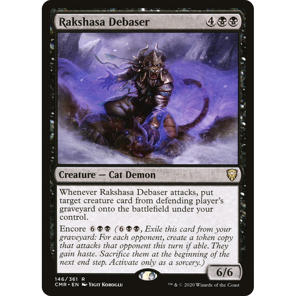Rakshasa Debaser (CMR-146) - Commander Legends Foil