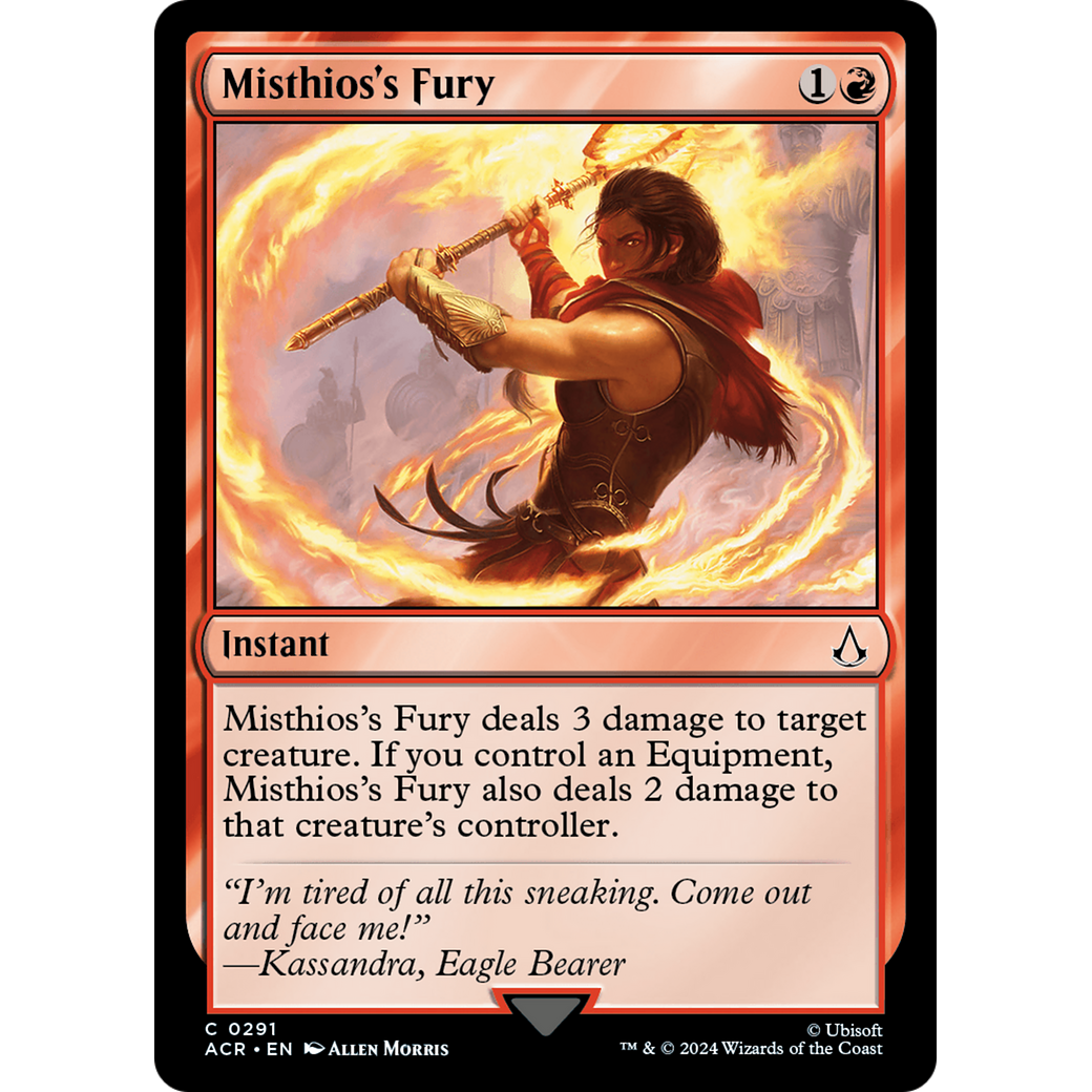 Misthios's Fury (ACR-291) - Assassin's Creed Foil