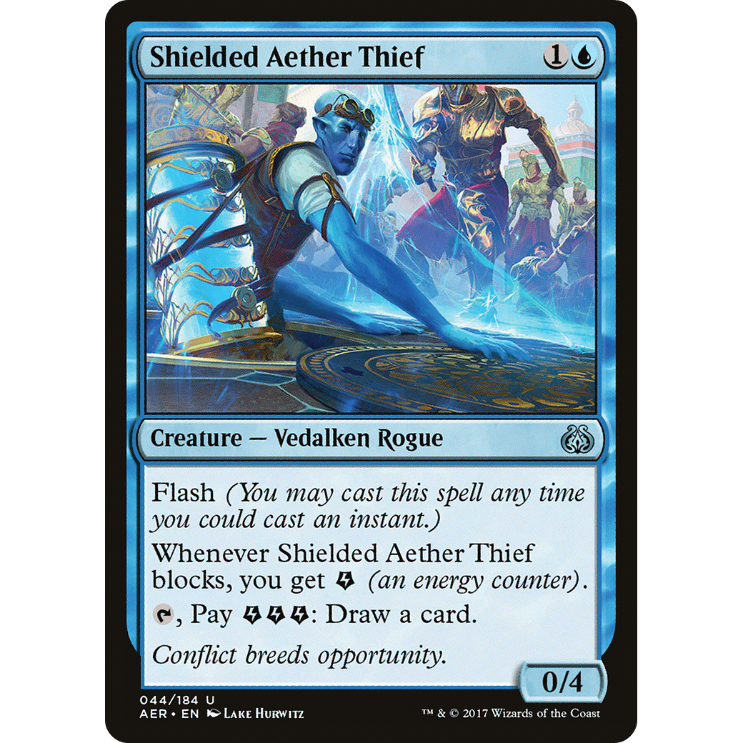 Shielded Aether Thief (AER-044) - Aether Revolt