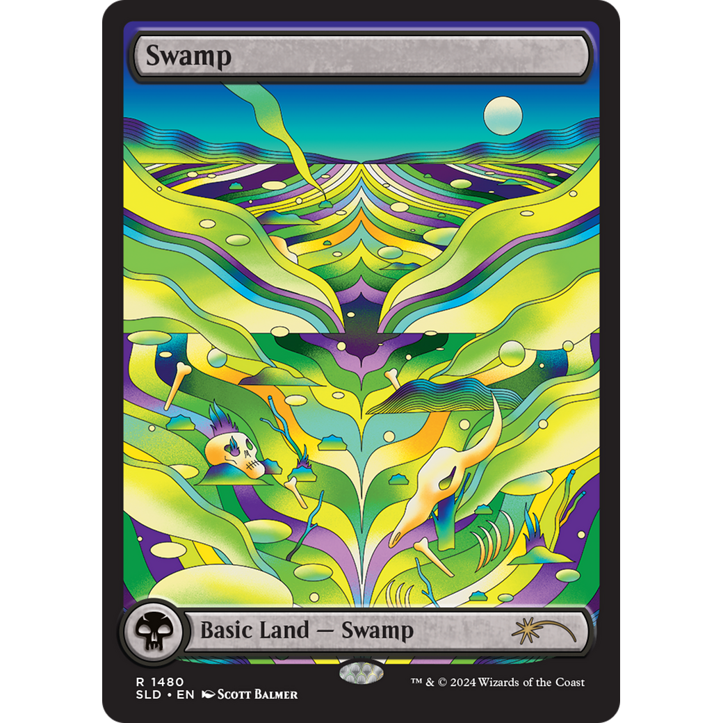 Swamp (1480) (SLD-1480) - Secret Lair Drop