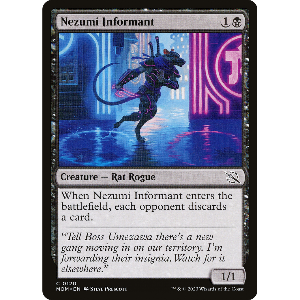 Nezumi Informant (MOM-120) - March of the Machine