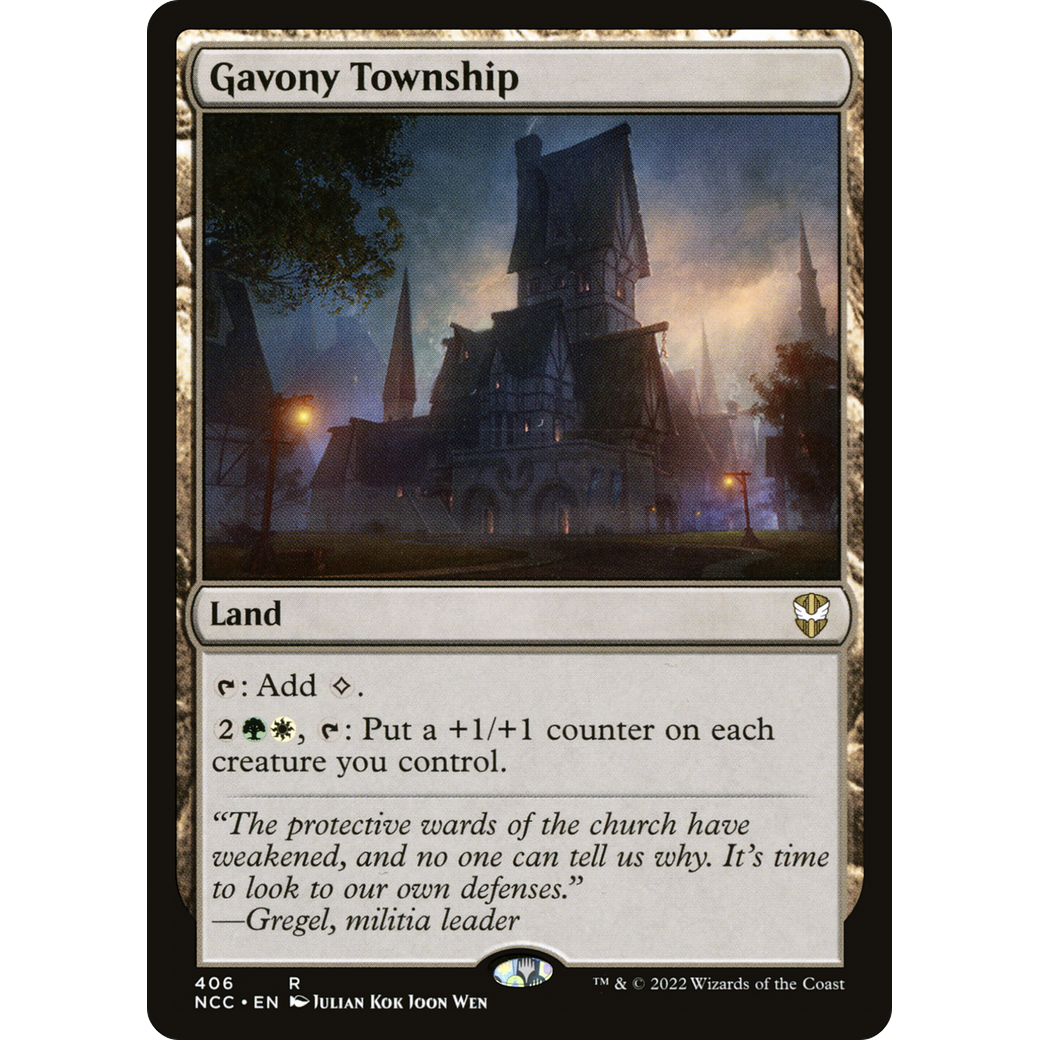 Gavony Township (NCC-406) - New Capenna Commander