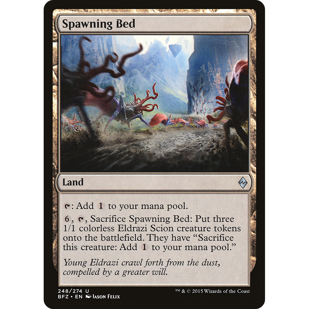 Spawning Bed (BFZ-248) - Battle for Zendikar