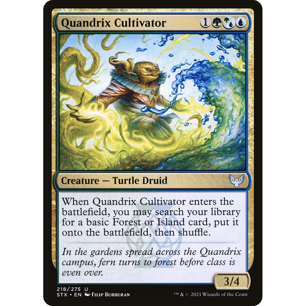 Quandrix Cultivator (STX-218) - Strixhaven: School of Mages