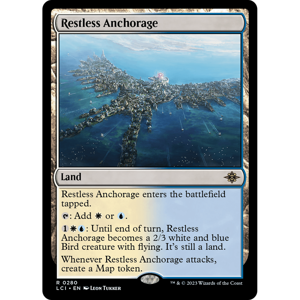 Restless Anchorage (LCI-280) - The Lost Caverns of Ixalan Foil