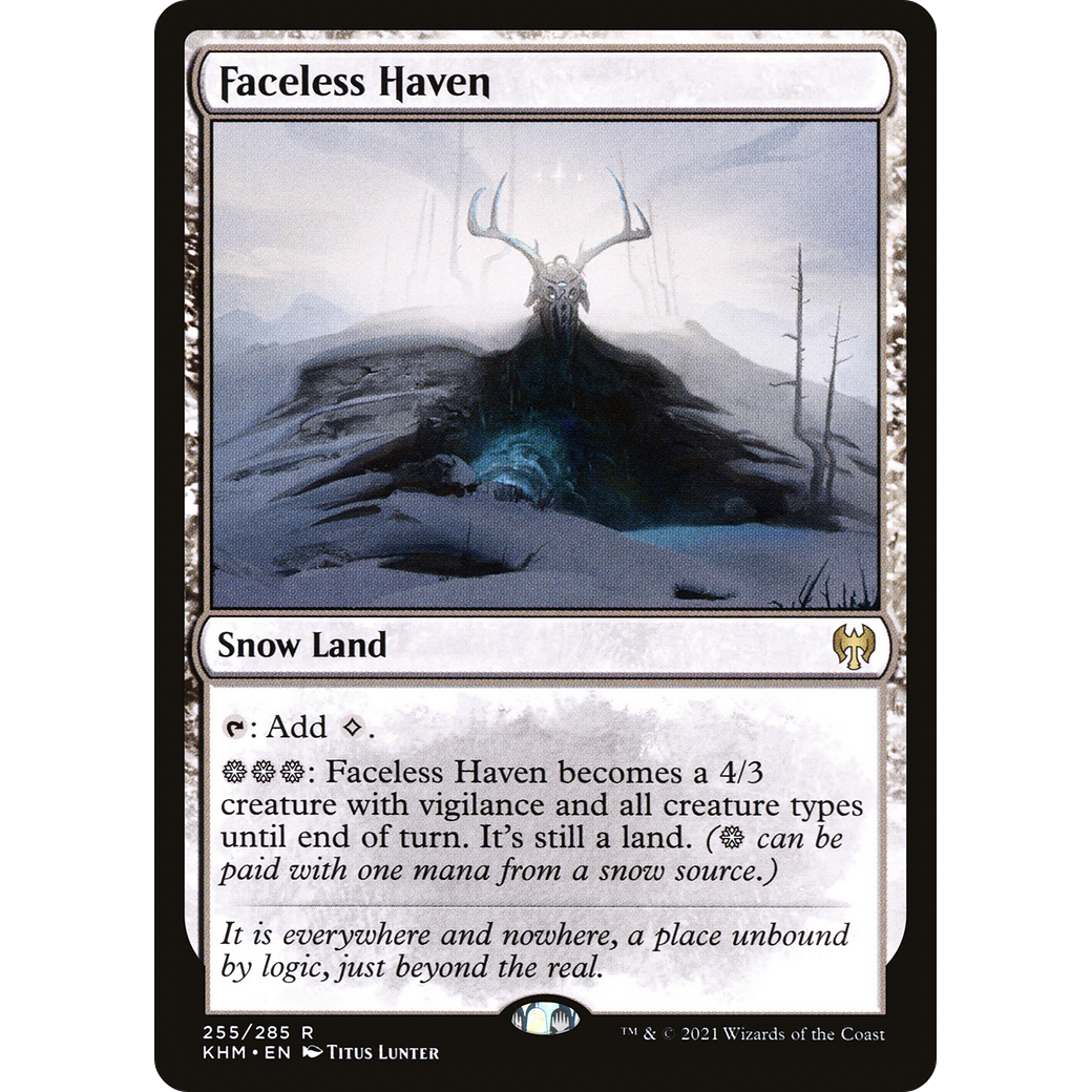 Faceless Haven (KHM-255) - Kaldheim: (snow)