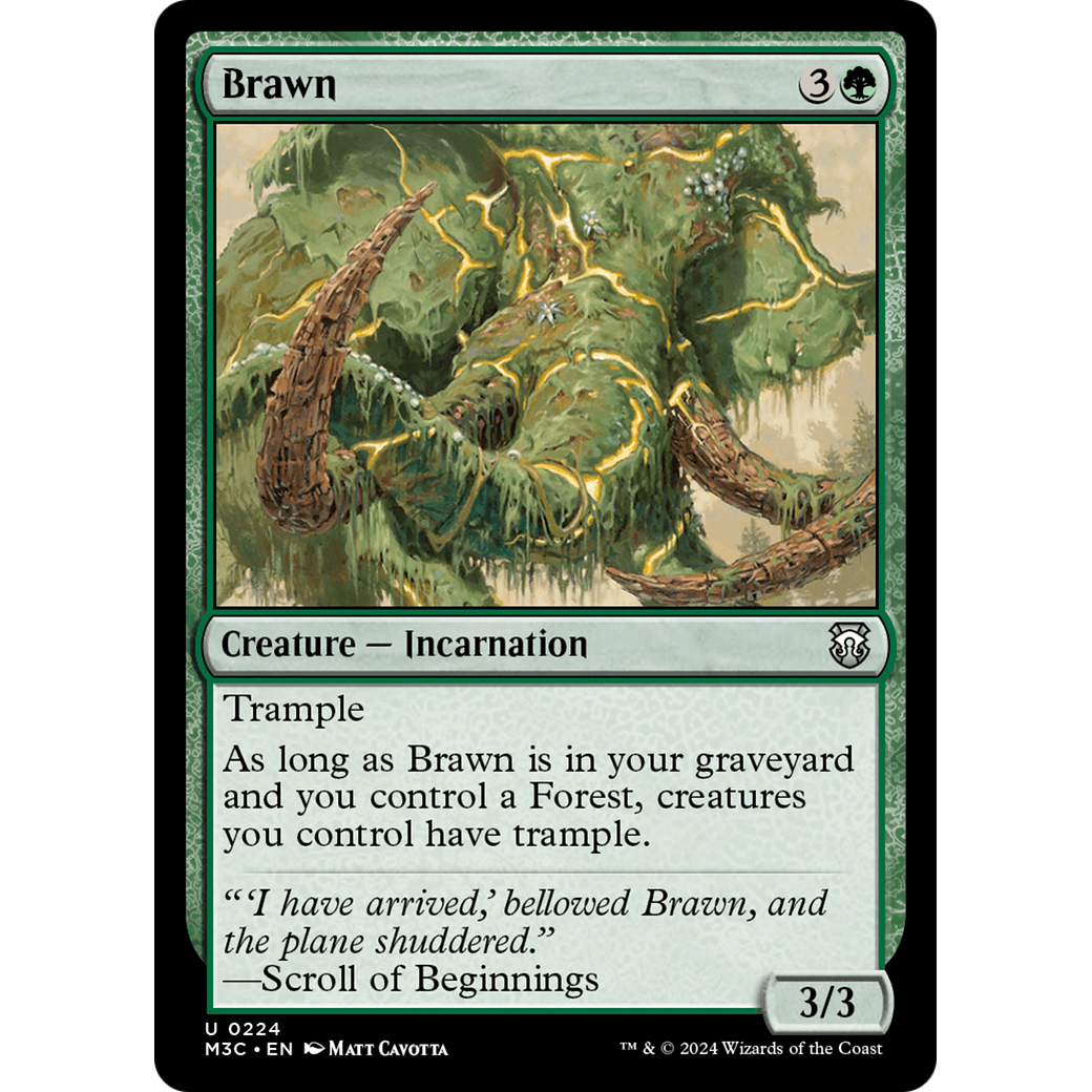 Brawn (M3C-224) - Modern Horizons 3 Commander
