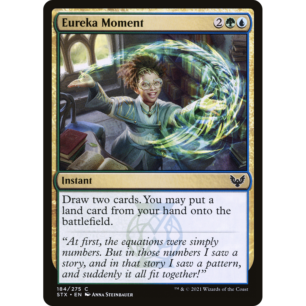 Eureka Moment (STX-184) - Strixhaven: School of Mages
