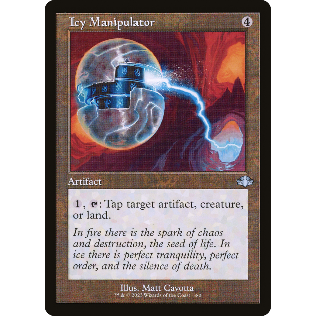 Icy Manipulator (Retro Frame) (DMR-380) - Dominaria Remastered