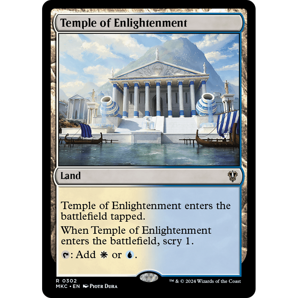 Temple of Enlightenment (MKC-302) - Murders at Karlov Manor Commander