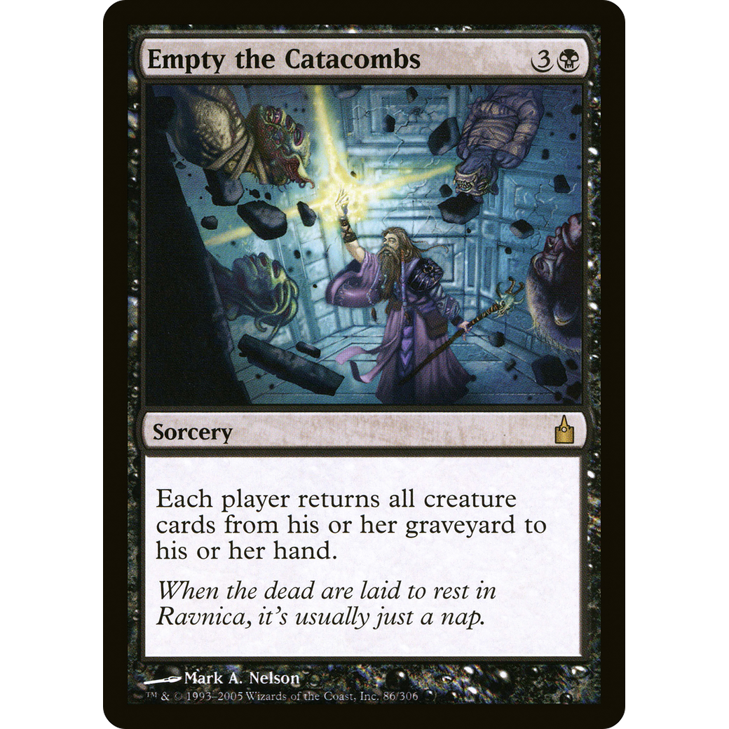 Empty the Catacombs (RAV-086) - Ravnica: City of Guilds
