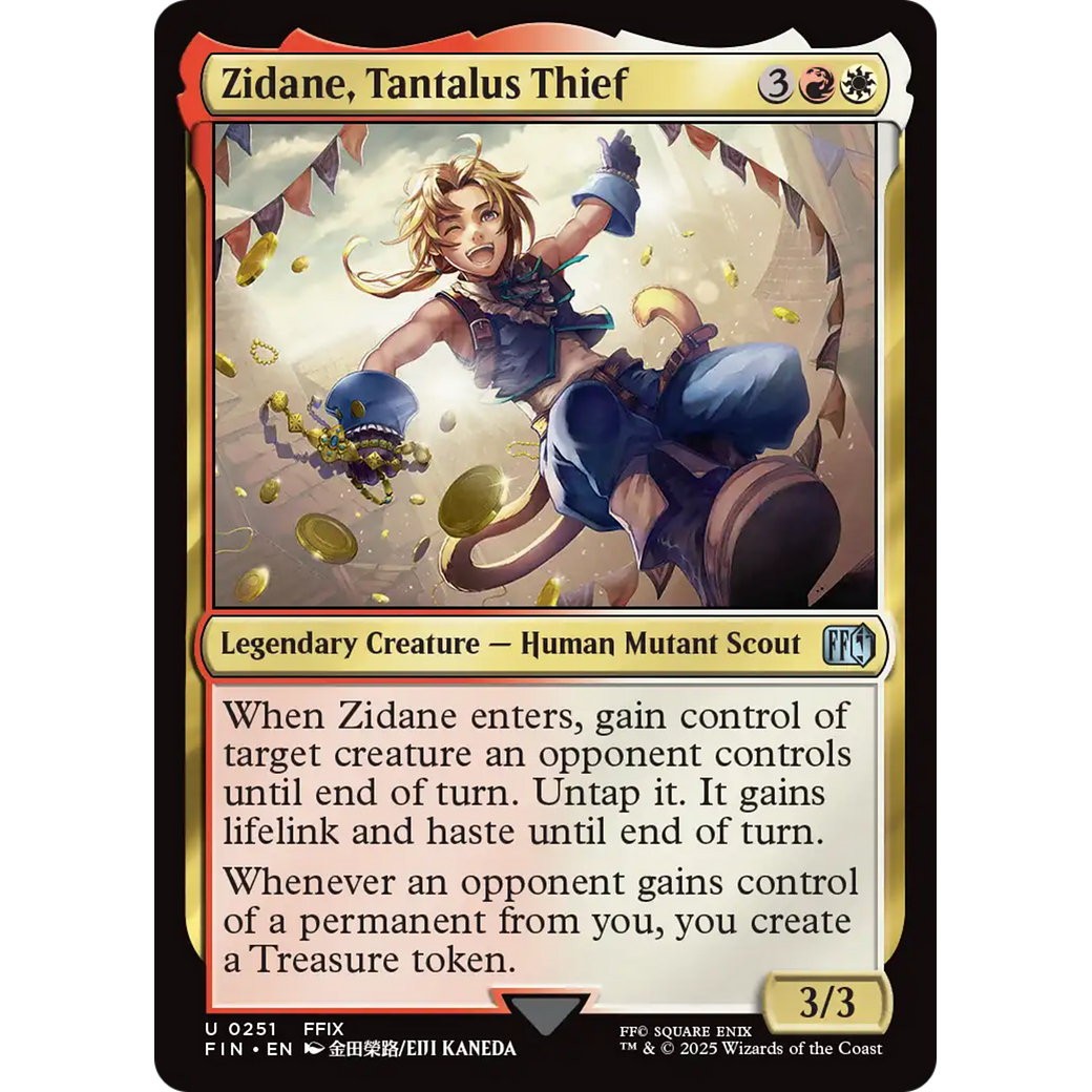 Zidane, Tantalus Thief (FIN-251) - FINAL FANTASY