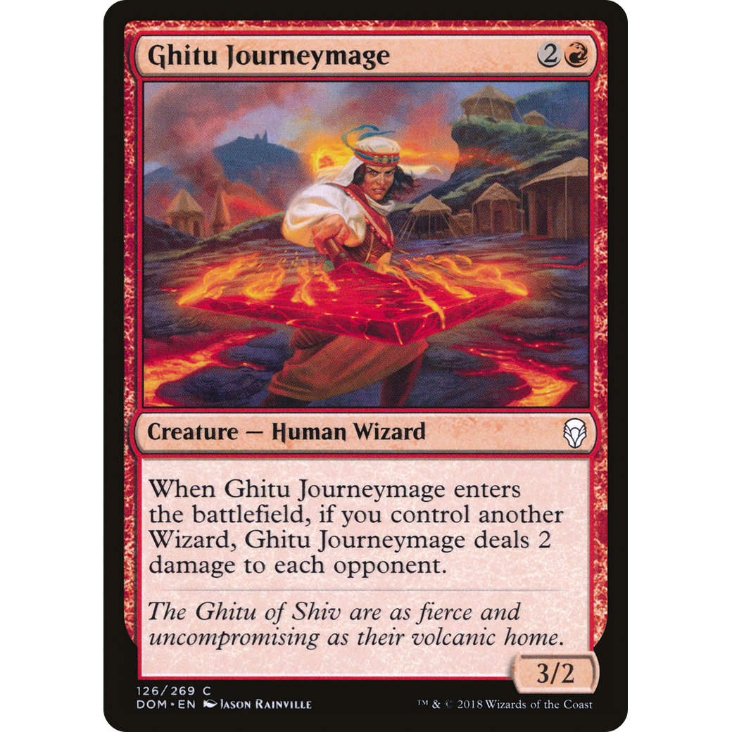Ghitu Journeymage (DOM-126) - Dominaria