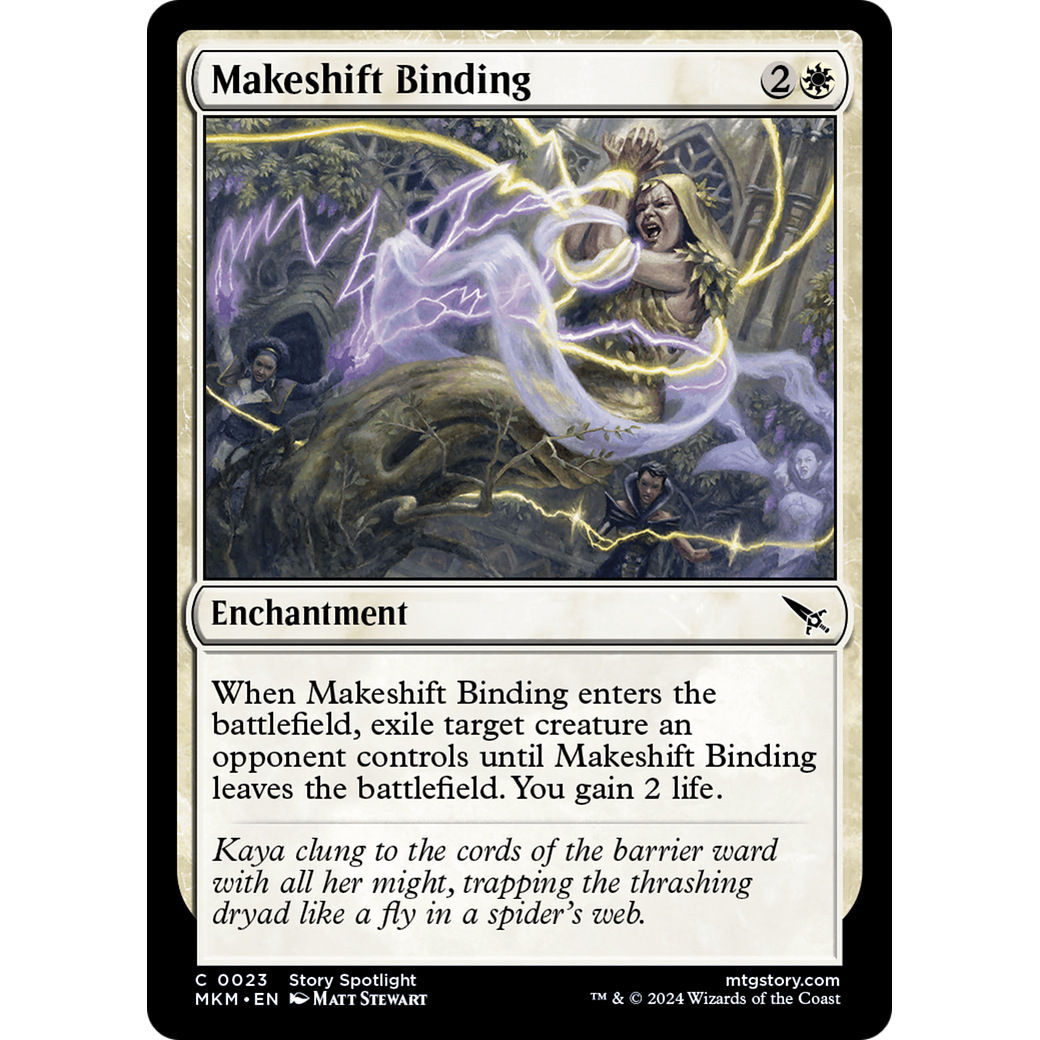 Makeshift Binding (MKM-023) - Murders at Karlov Manor