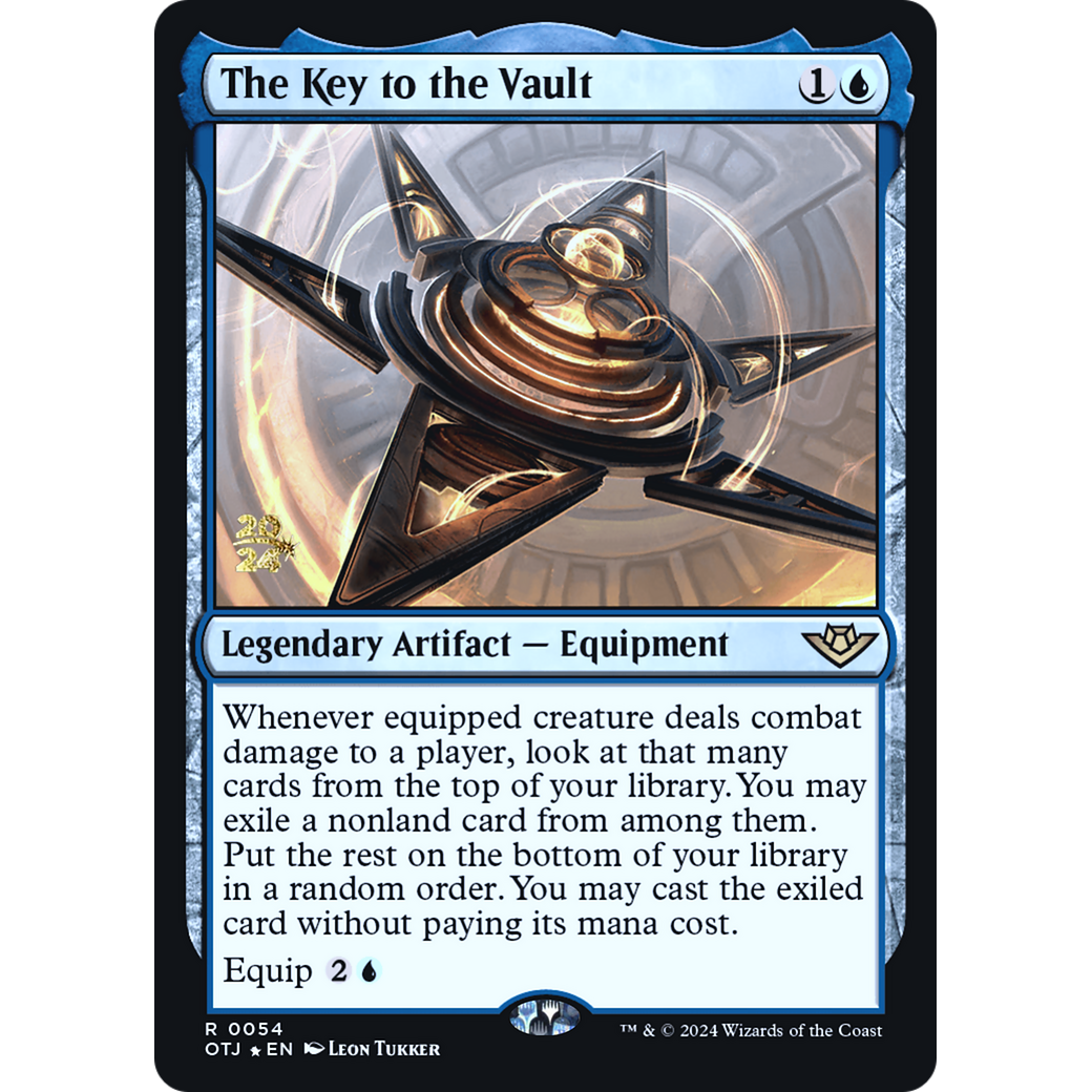 The Key to the Vault (PRE-54S) - Outlaws of Thunder Junction Promos Foil
