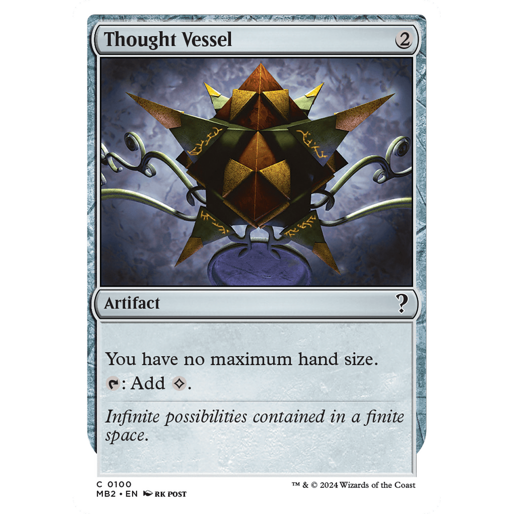 Thought Vessel (White Border) (MB2-100) - Mystery Booster 2