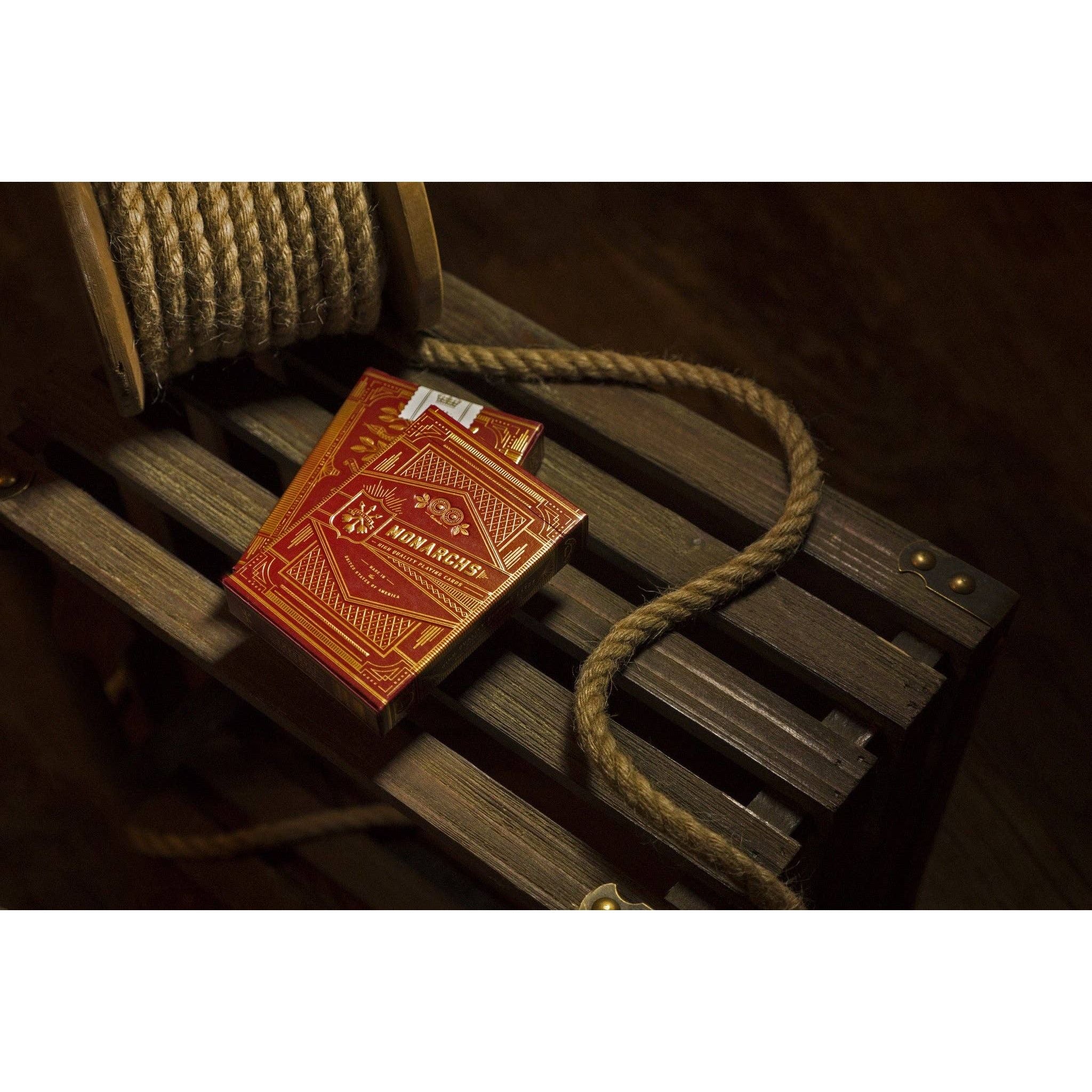 Red Monarch Playing Cards