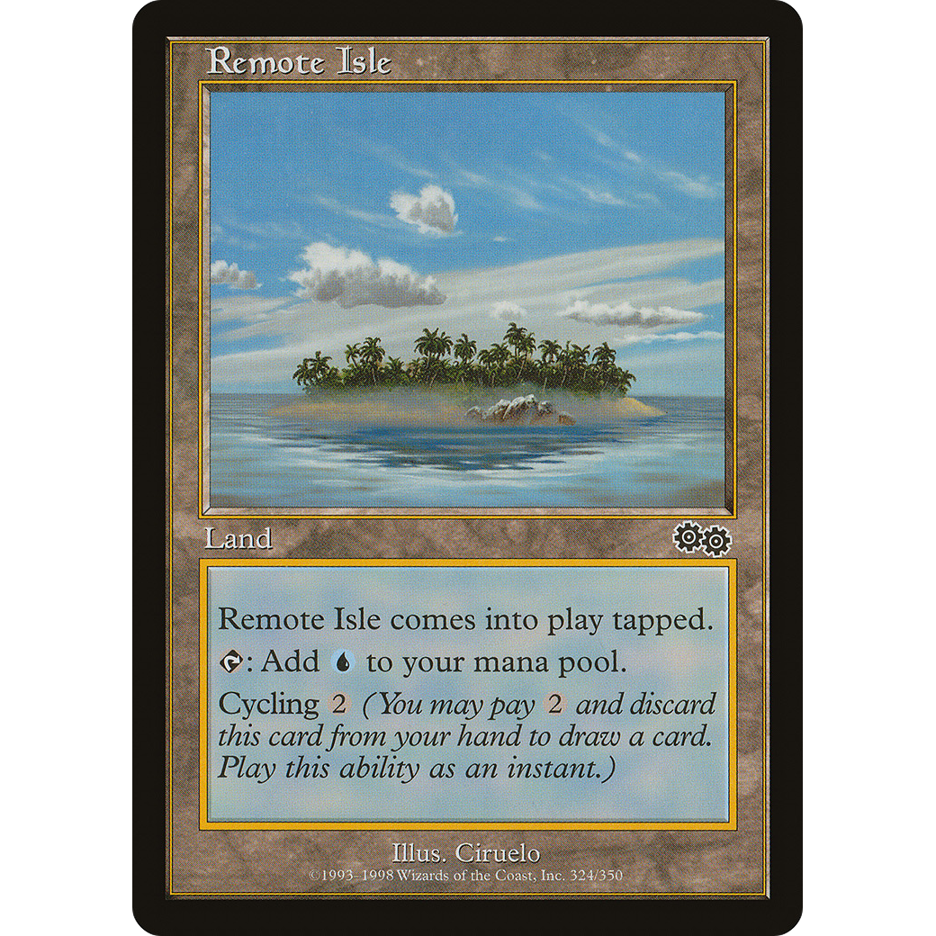 Remote Isle (USG-324) - Urza's Saga