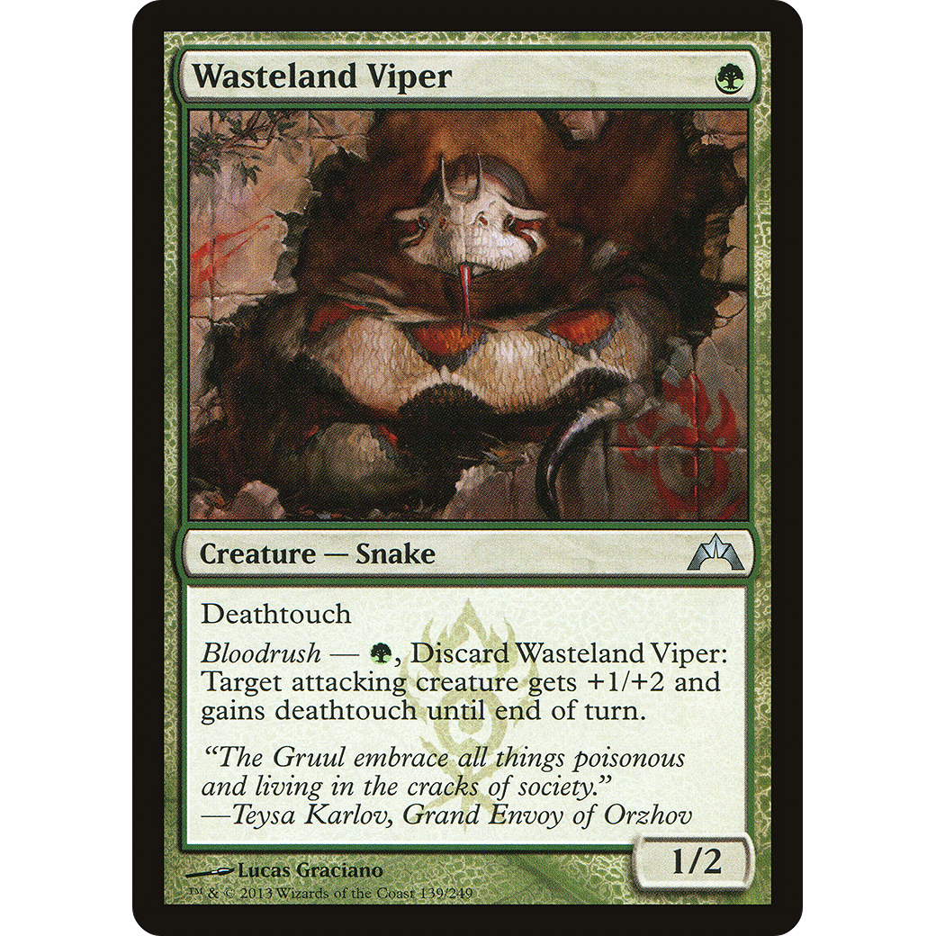 Wasteland Viper (GTC-139) - Gatecrash